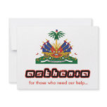 AstheniA "Support Haiti" T-shirt Invitation