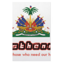 AstheniA "Support Haiti" T-shirt Custom Stationery