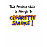 Asthma Allergy - Cigarette smoke Allergy T shirt