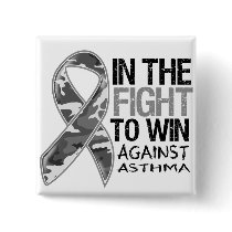 Asthma - Fight To Win Pin