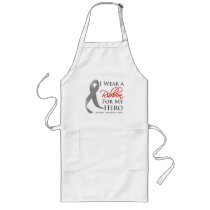 Asthma I Wear a Ribbon For My Hero Aprons