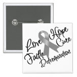 Asthma Love Hope Determination buttons