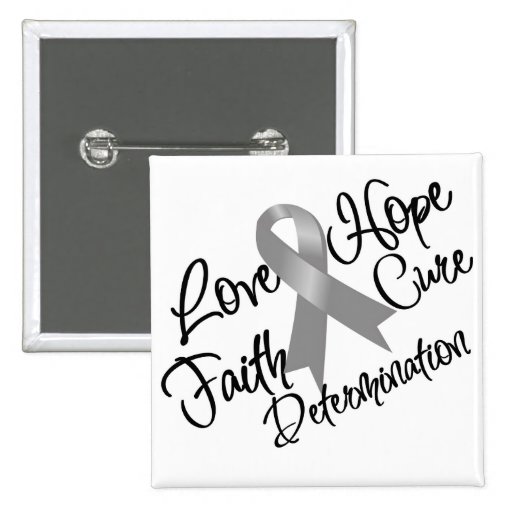 Asthma Love Hope Determination Button