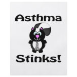 Asthma Stinks Skunk Awareness Design flyers
