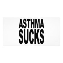 Asthma Sucks photo cards