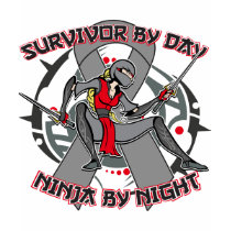 Asthma Survivor By Day Ninja By Night Shirt