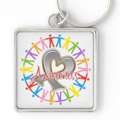 Asthma Unite in Awareness Keychain by giftsforawareness