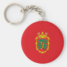 Astorga, Spain, Spain flag Keychains