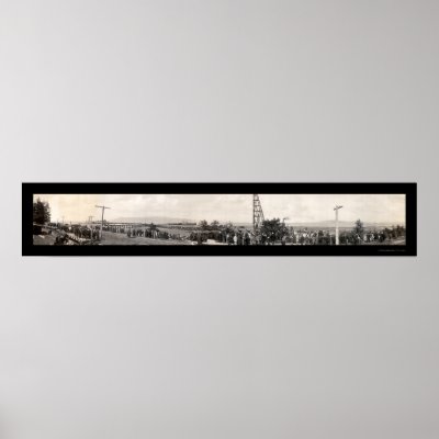 Astoria Construction Photo 1914 Print by lc_panoramicphotos