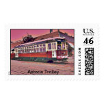 Astoria Trolley (medium) Postage Stamp