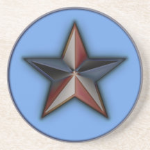 Astra Metallica Blue Coaster