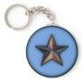 Astra Metallica Blue Keychain