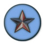 Astra Metallica Blue Fridge Magnets