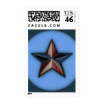 Astra Metallica Blue Postage Stamp