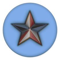 Astra Metallica Blue stickers by JaZilla Astra Metallica Blue stickers