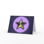 Astra Metallica Lavender Greeting Cards