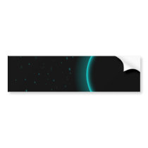 Astral Background Bumper Stickers