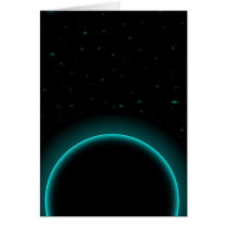 Astral Background Greeting Cards