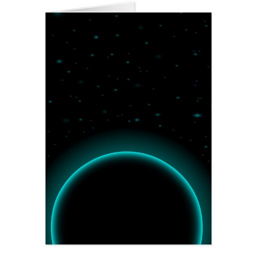 Astral Background Greeting Cards