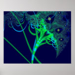 Astral Broccoli Print