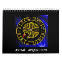 ASTRAL LABYRINTH 2012 WALL CALENDARS