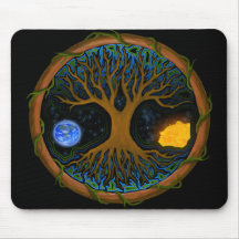 Astral Tree of Life Mouse Pad