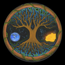 Astral Tree of Life - Sticker stickers