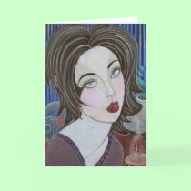 'Astrid' greeting card cards