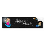 Astro Anne Bumper Stickers