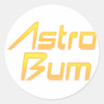 Astro Bum Sticker