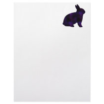 Astro Bunny Personalized Letterhead