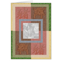 Astro Chinese pig template cards