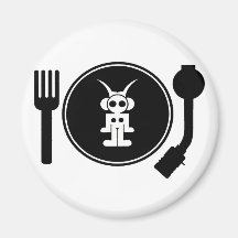 astro DJ Refrigerator Magnet