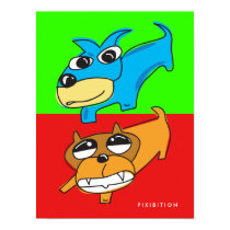 Astro Dog & Mad Dog Poster posters