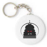 Astro Yeti Black w/ Red Eyes Keychain