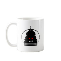 Astro Yeti Black w/ Red Eyes Mug