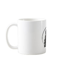 Astro Yeti Gray w/ Red Eyes Coffee Mugs