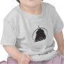 Astro Yeti Gray w/ Red Eyes T Shirts