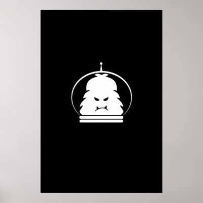 Astro Yeti Poster by astroyeti