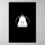 Astro Yeti Poster