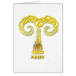 Astrocelt  series Aries Card