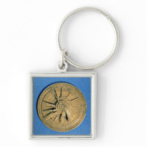 Astrolabe for calculating horoscopes, European Key Chain