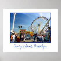 Astroland Amusement Park Poster