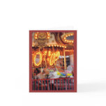 Astroland Carousel Blank Note Card