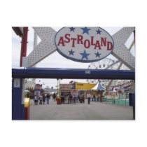 Astroland Post Card