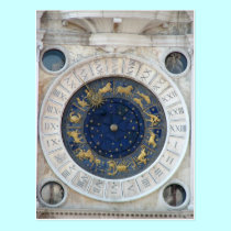 Astrological Clock,  Piazza San Marco, Venice postcards