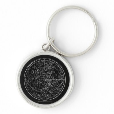 Astrological Keychain by hellooutlaw
