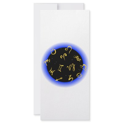 Astrological Symbols Rack Card Design by Mustang_Lady