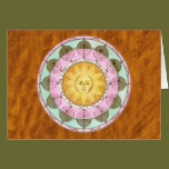 Astrological Wheel with Sun cards
