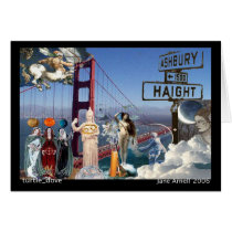 astrology art chart collage card